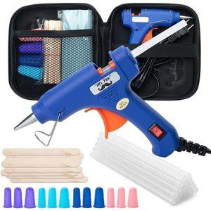 Mr. Pen Hot Glue Gun Kit with 20pcs Glue Gun Sticks and 20Wood Craft Sticks